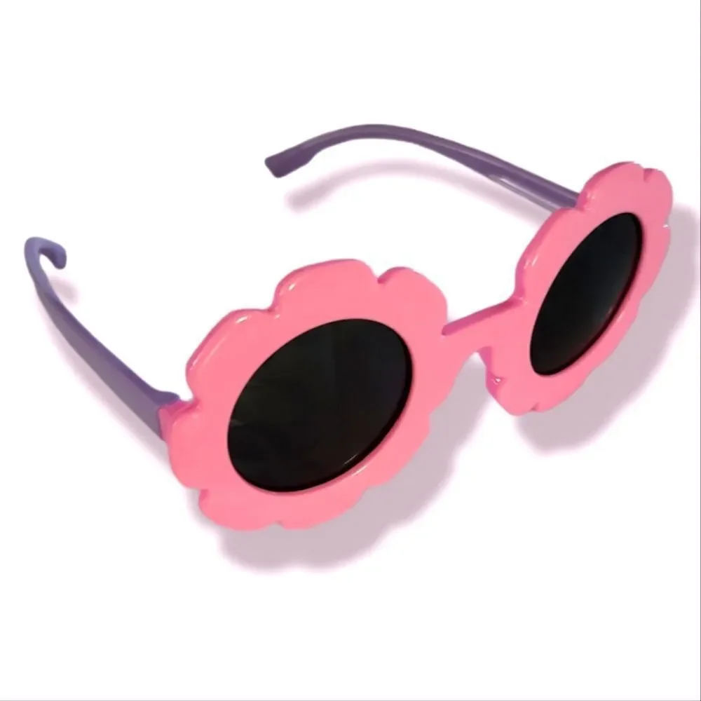 NEW! Kids Round Flower Sunglasses, Cute Daisy Glasses for Toddler Girls …